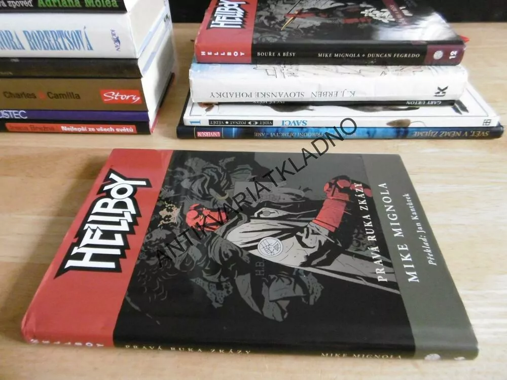 HELLBOY, PRAVÁ RUKA ZKÁZY, MIKE MIGNOLA, **an