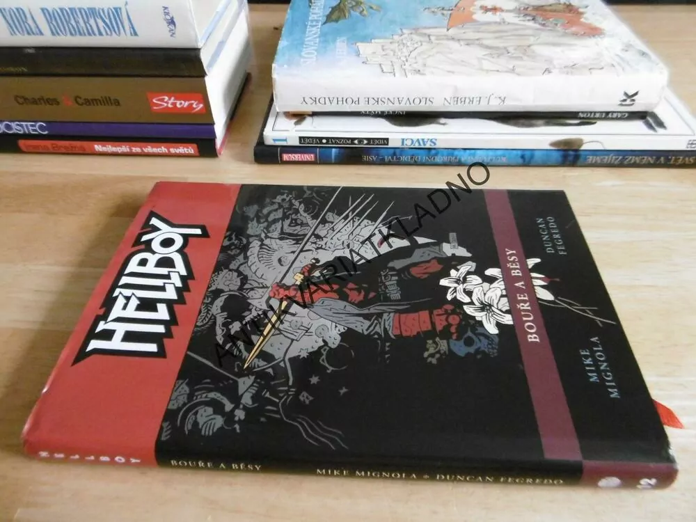 HELLBOY, BOUŘE A BĚSY, MIKE MIGNOLA, **an