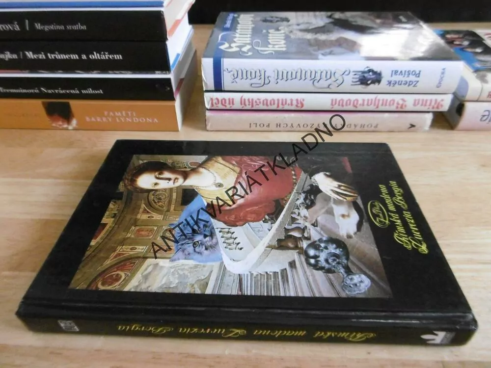 ŘÍMSKÁ MADONA LUCREZIA BORGIA, JEAN PLAIDY, **an