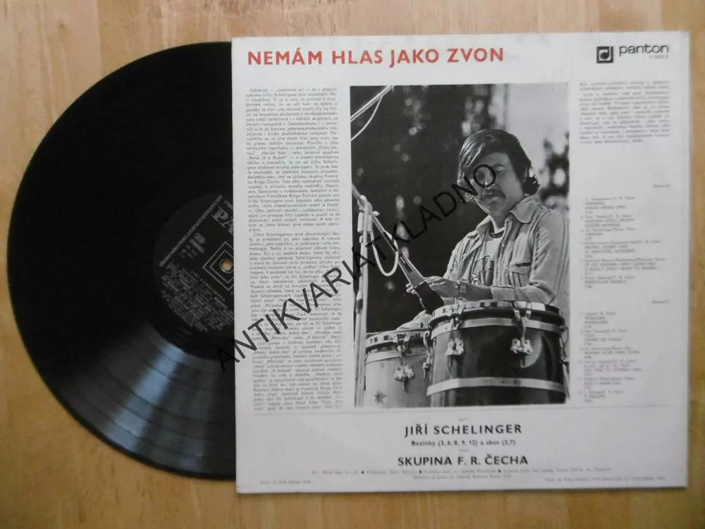 JIŘÍ SCHELINGER, FRANTIŠEK RINGO ČECH, NEMÁM HLAS JAKO ZVON