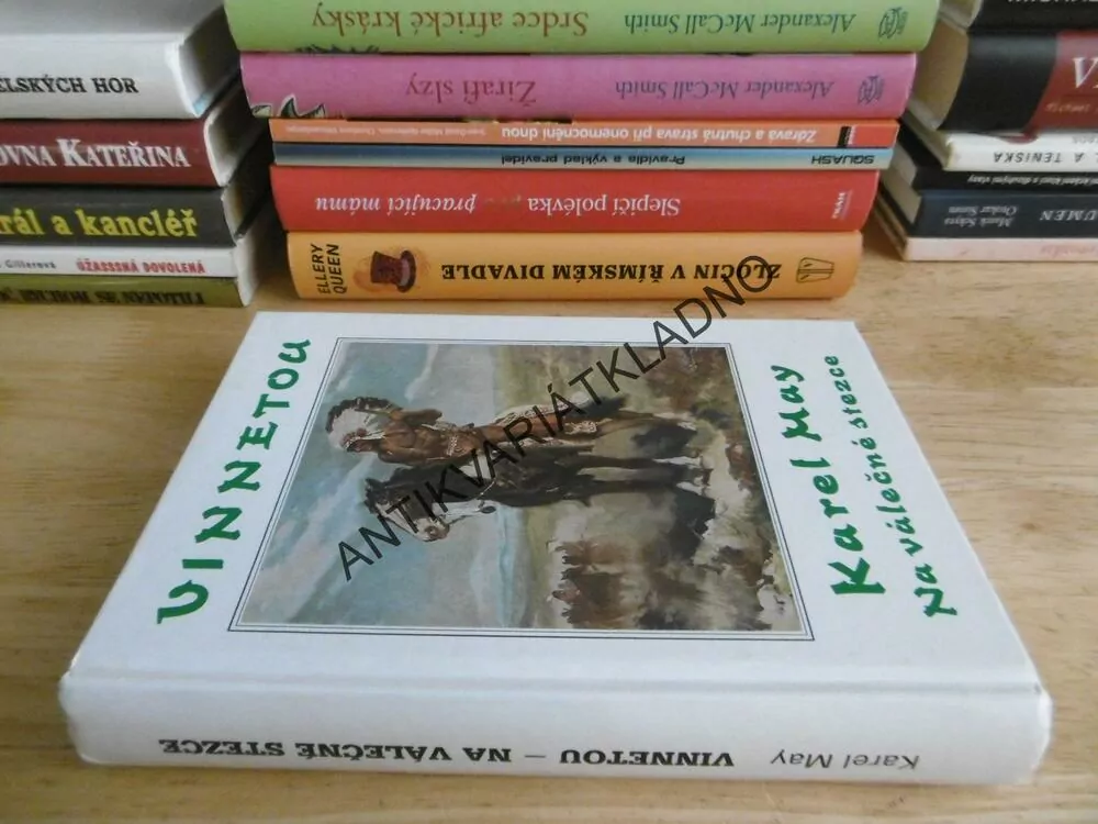 VINNETOU, NA VÁLEČNÉ STEZCE, KAREL MAY, **an