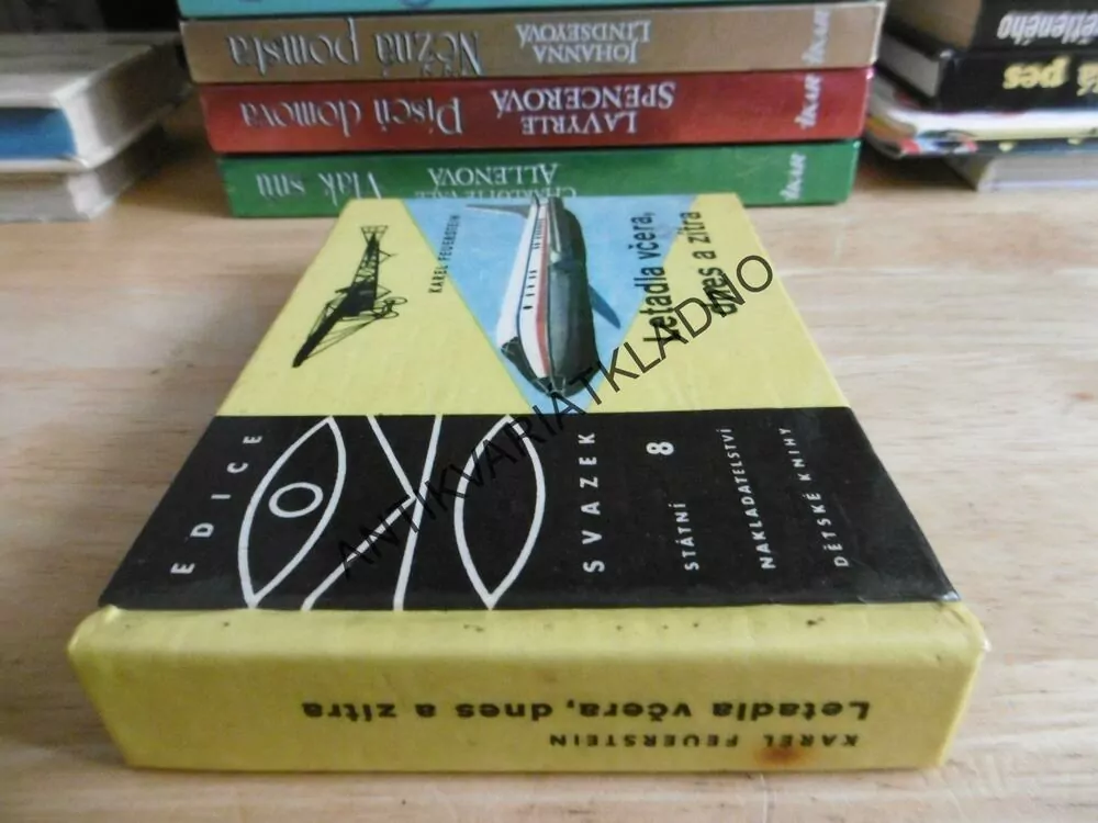 LETADLA VČERA, DNES A ZÍTRA, KAREL FEUERSTEIN, EDICE OKO 8, **an