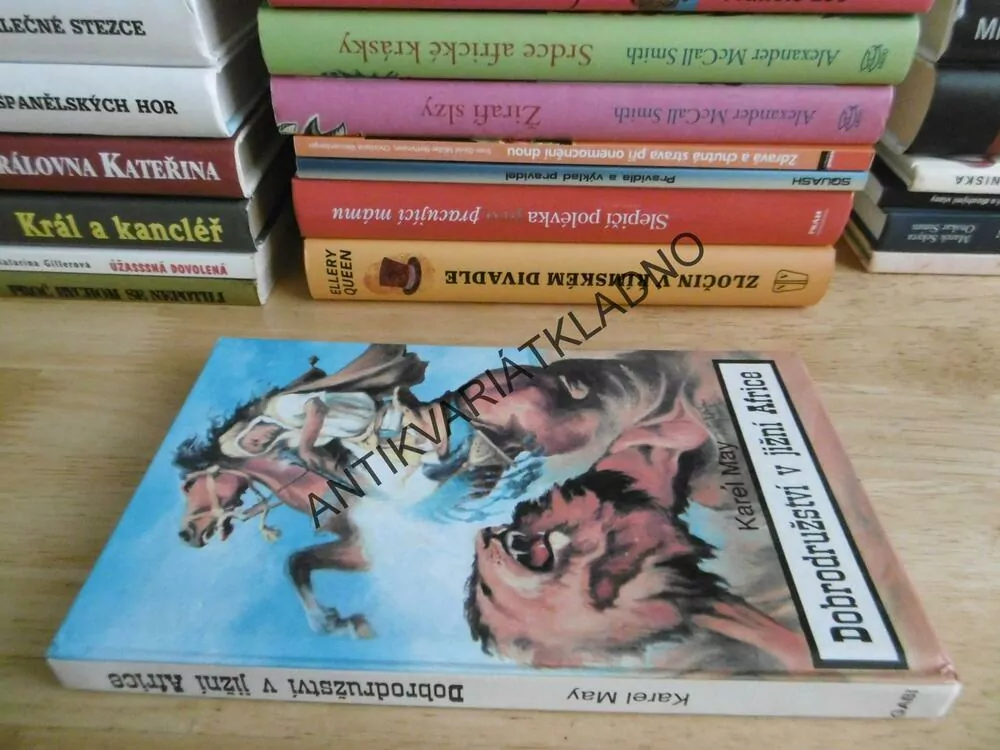 DOBRODRUŽSTVÍ V JIŽNÍ AFRICE, KAREL MAY, **an