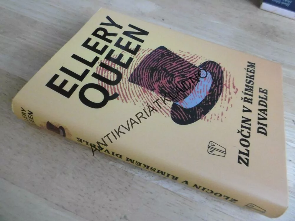 ZLOČIN V ŘÍMSKÉM DIVADLE, ELLERY QUEEN, **an