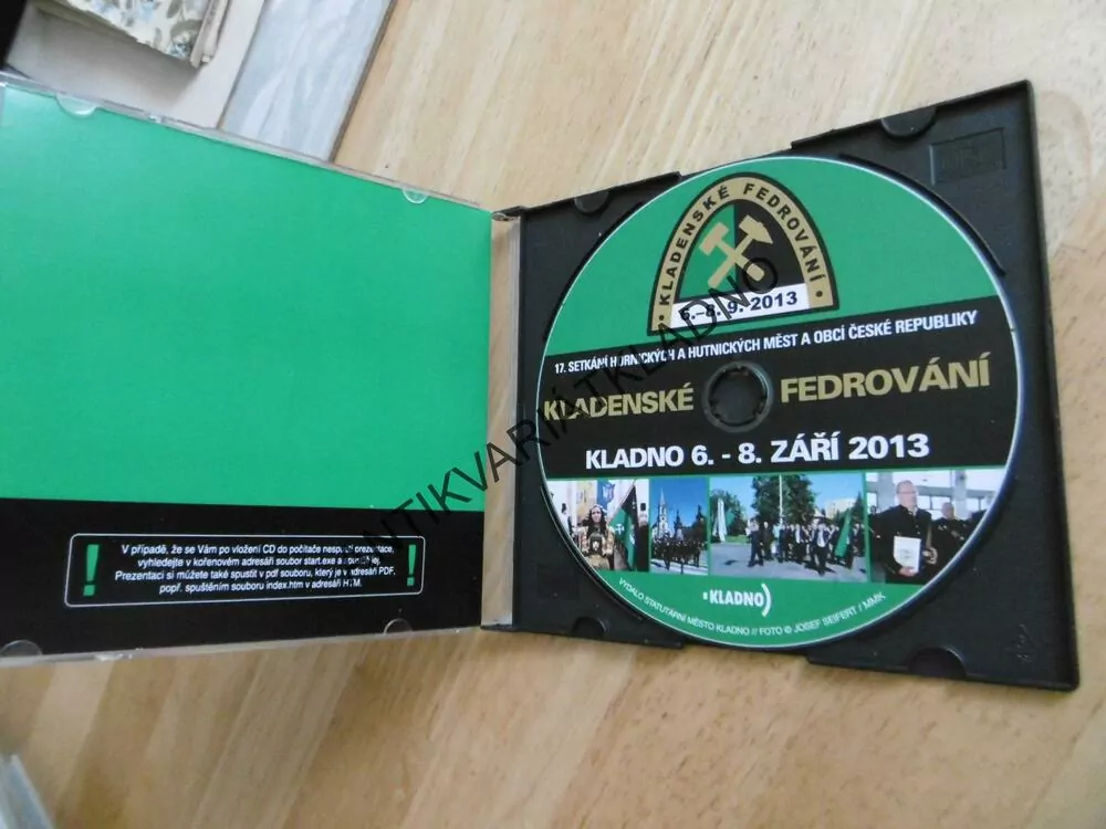 17. SETKÁNÍ HORNICKÝCH A HUTNICKÝCH MĚST A OBCÍ ČESKÉ REPUBLIKY, KLADENSKÉ FEDROVÁNÍ 2013, DVD