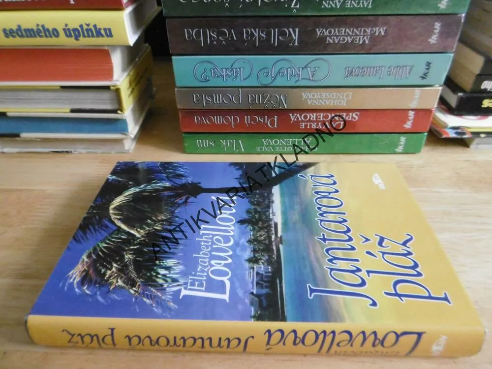 JANTAROVÁ PLÁŽ, ELIZABETH LOWELLOVÁ, **an