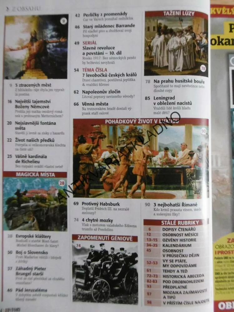 HISTORY REVUE 7/2016, ČASOPIS O HISTORII
