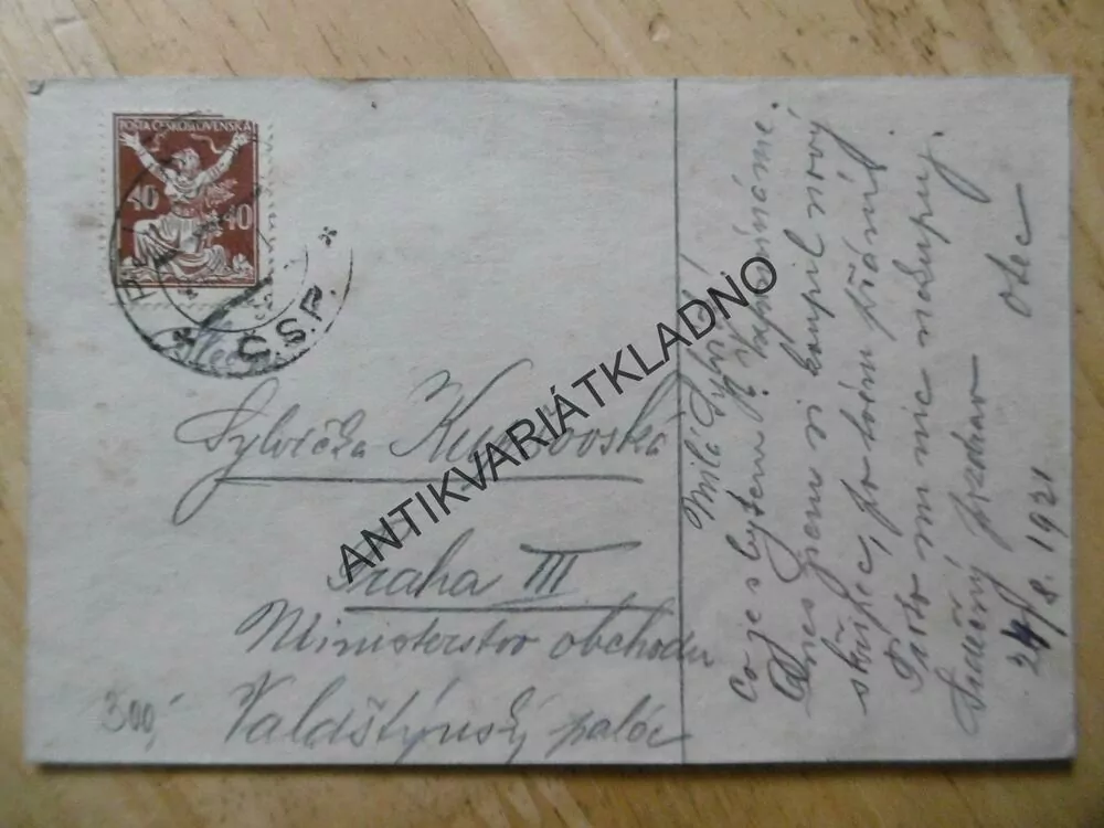 PELHŘIMOV, HLAVNÍ NÁMĚSTÍ, 1921, OKRES PELHŘIMOV