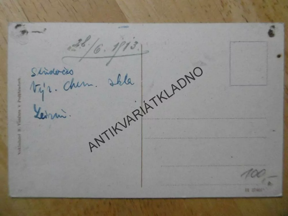 PODĚBRADY, NÁMĚSTÍ, 1913, OKRES NYMBURK