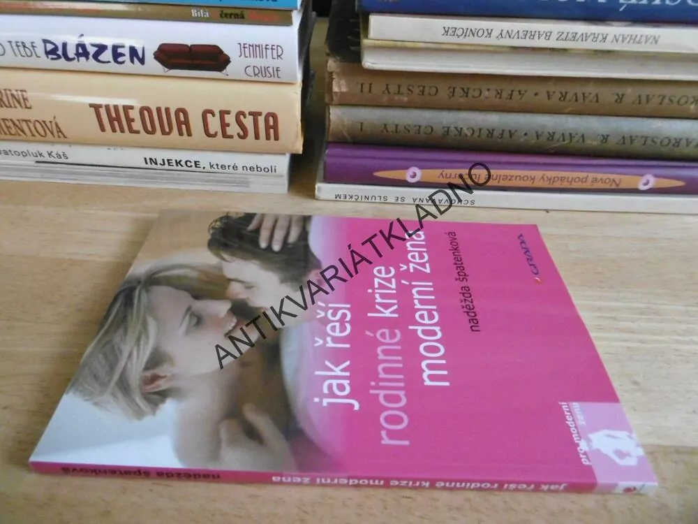 JAK ŘEŠÍ RODINNÉ KRIZE MODERNÍ ŽENA, NADĚŽNA ŠPATENKOVÁ, **an