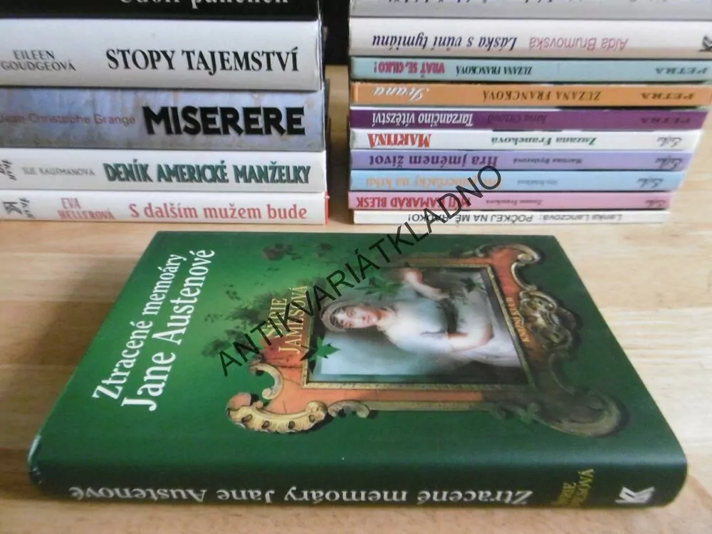 ZTRACENÉ MEMOÁRY JANE AUSTENOVÉ, SYRIE JAMESOVÁ, **an