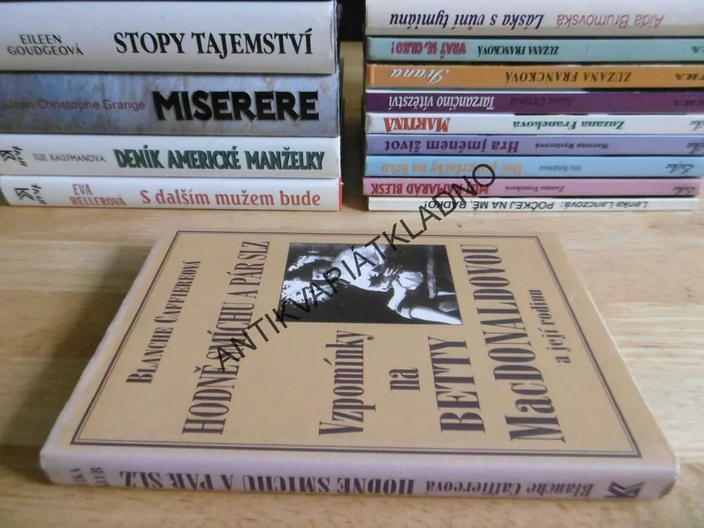 HODNĚ SMÍCHU A PÁR SLZ, BLANCHE CAFFIEREOVÁ, **an