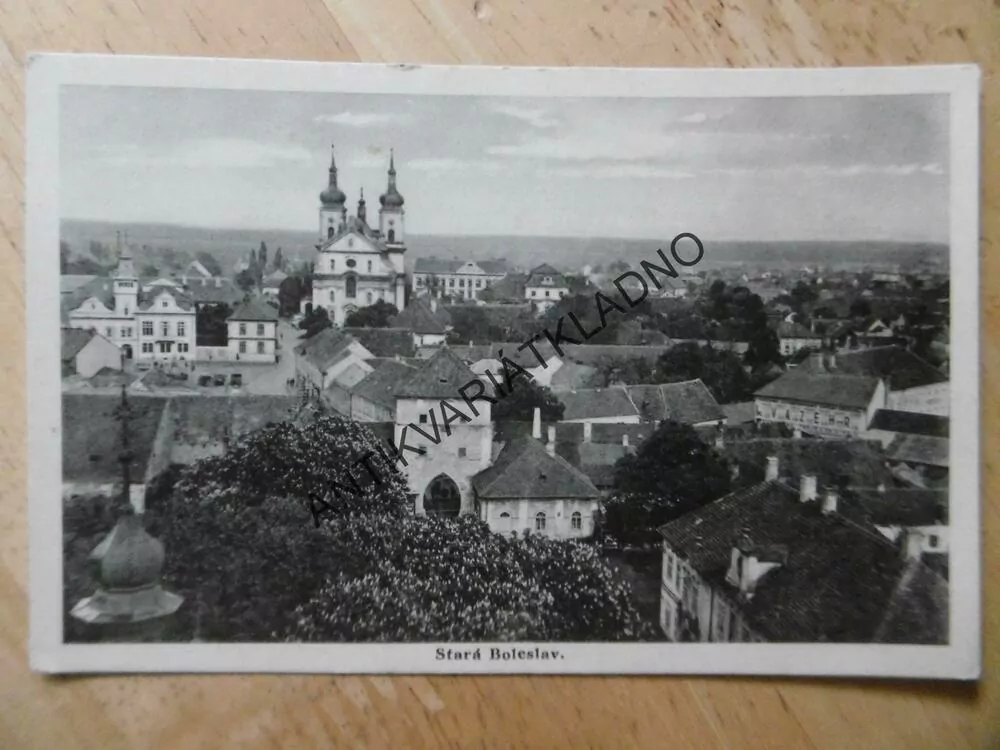 STARÁ BOLESLAV, 1937, OKRES PRAHA-VÝCHOD