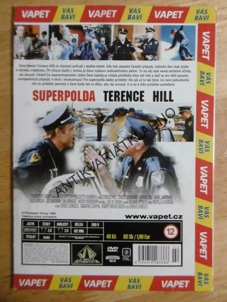 SUPERPOLDA, TERENCE HILL, DVD FILM