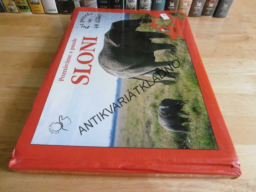 SLONI, POZNÁVÁME S PUZZLE, **an