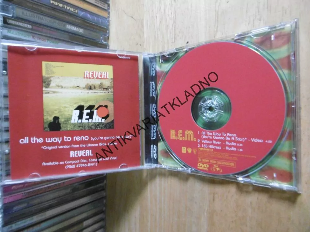 R. E. M., ALL THE WAY TO RENO, CD HUDBA