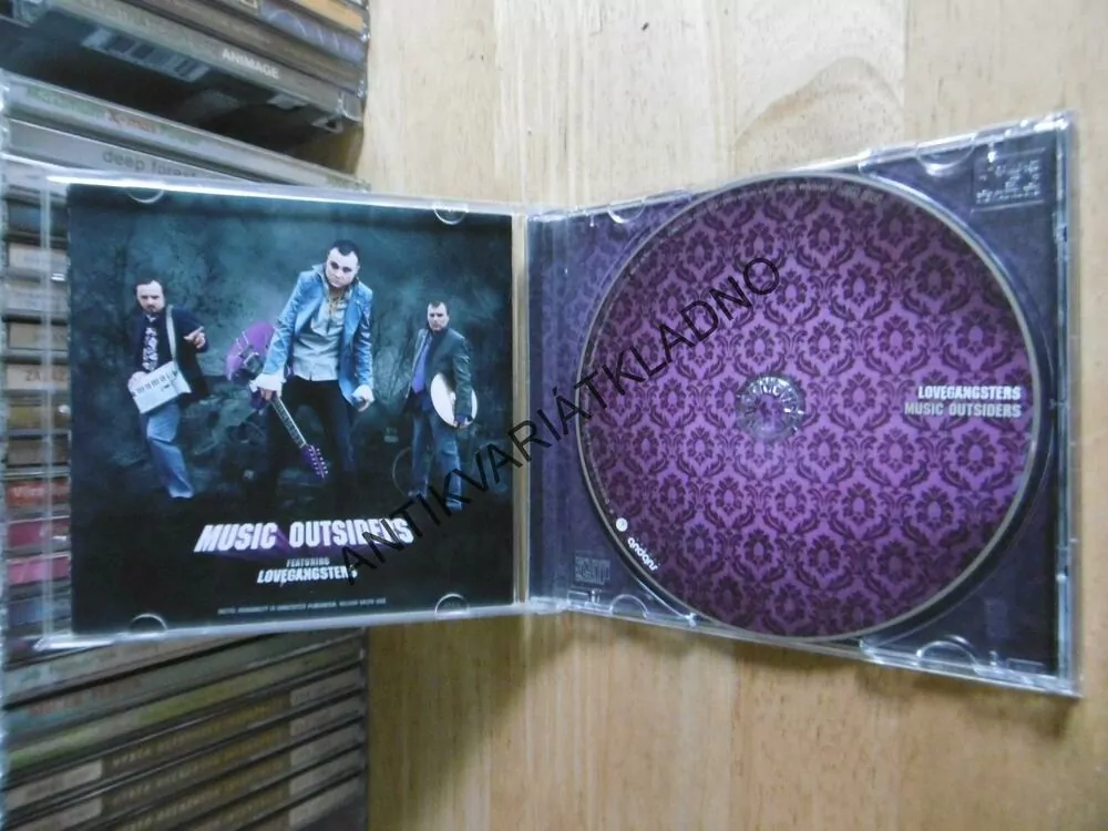 LOVE GANGSTERS, MUSIC OUTSIDERS, CD HUDBA