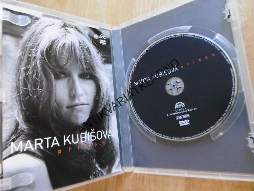 MARTA KUBIŠOVÁ, PŘÍBĚH, DVD HUDBA