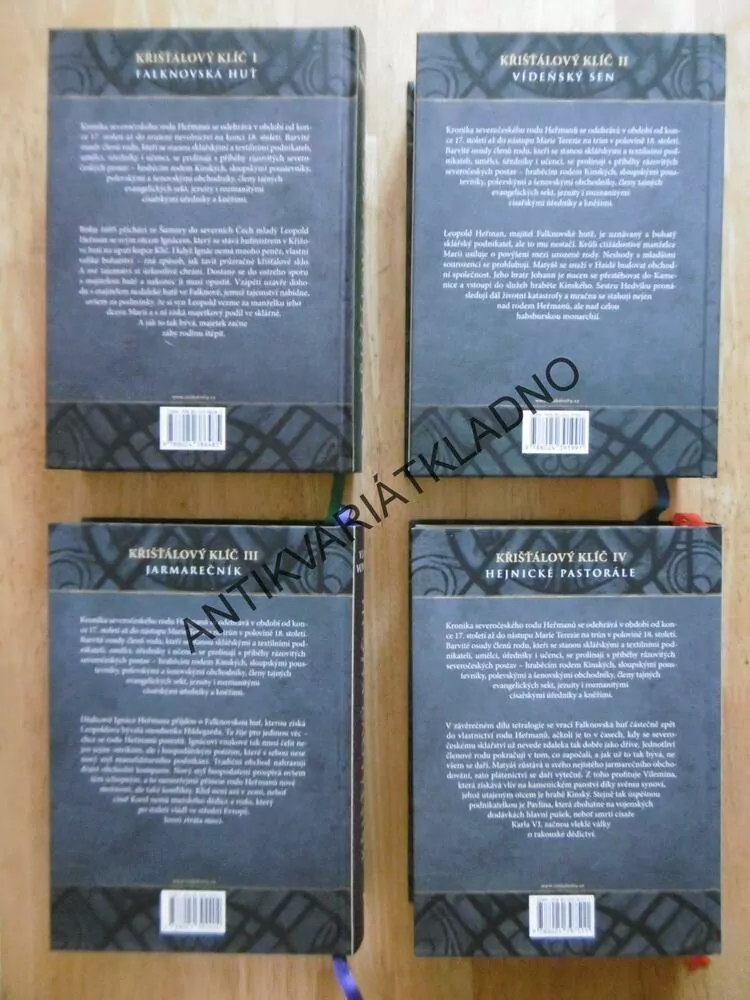 KŘIŠŤÁLOVÝ KLÍČ 1-4, VLASTIMIL VONDRUŠKA, **an