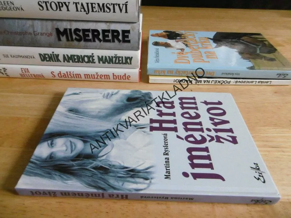 HRA JMÉNEM ŽIVOT, MARTINA RYSLEROVÁ, **an