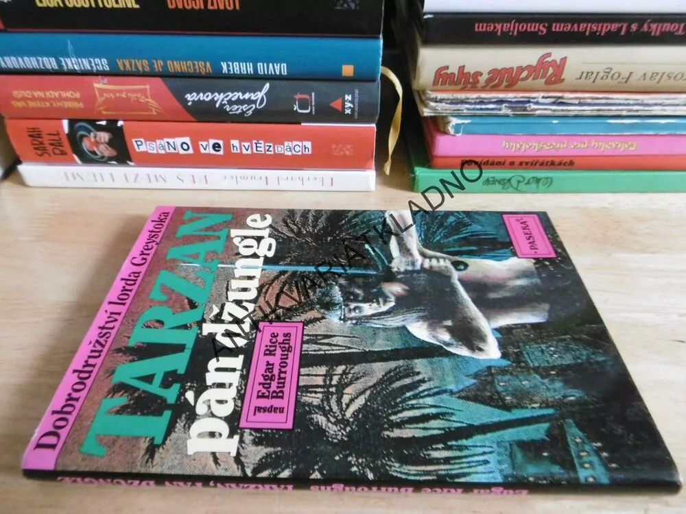 TARZAN, KRÁL DŽUNGLE, EDGAR RICE BURROUGHS, **an