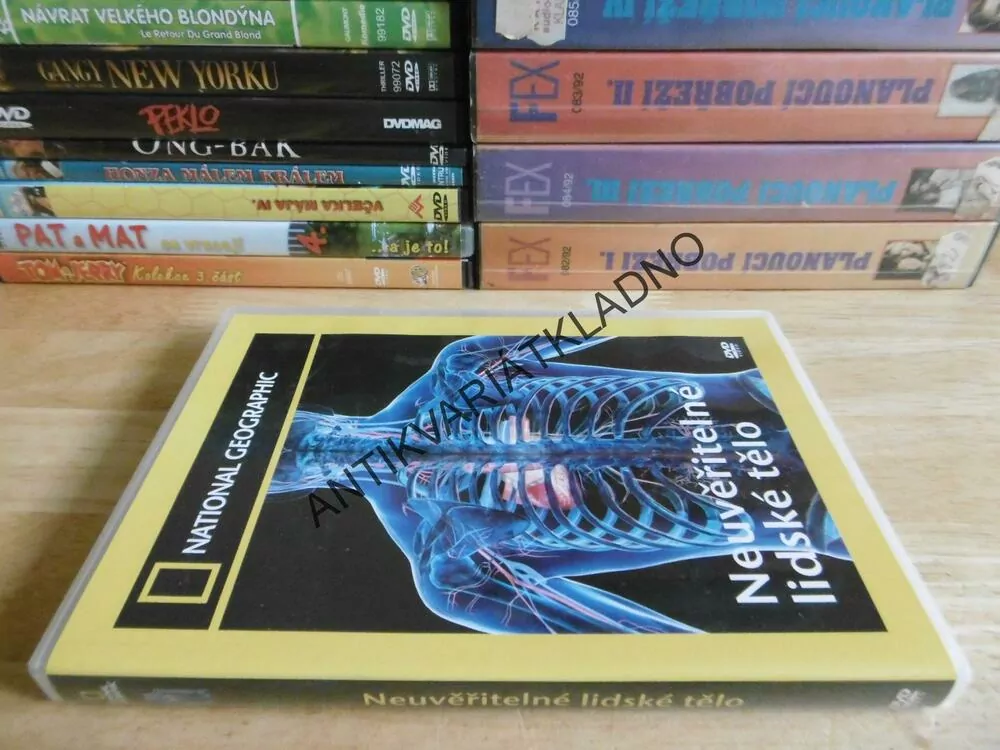 NEUVĚŘITELNÉ LIDSKÉ TĚLO, DVD FILM