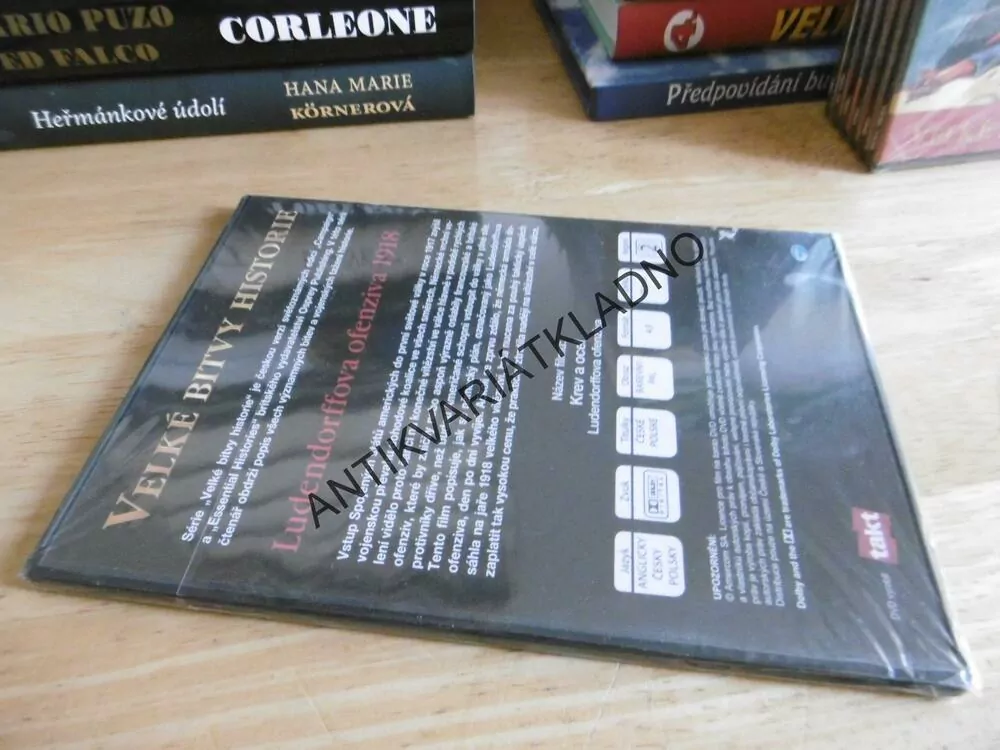 LUNDERFFOVA OFENZIVA 1918, VELKÉ BITVY HISTORIE, DVD FILM VÁLKA