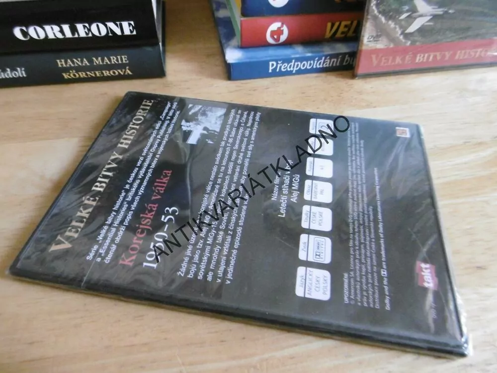 KOREJSKÁ VÁLKA, 1950-53, VELKÉ BITVY HISTORIE, DVD FILM VÁLKA