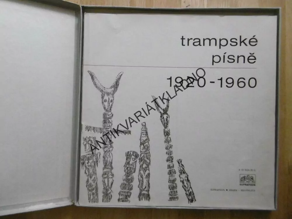 TRAMPSKÉ PÍSNĚ, 1920 - 1960, 2 LP