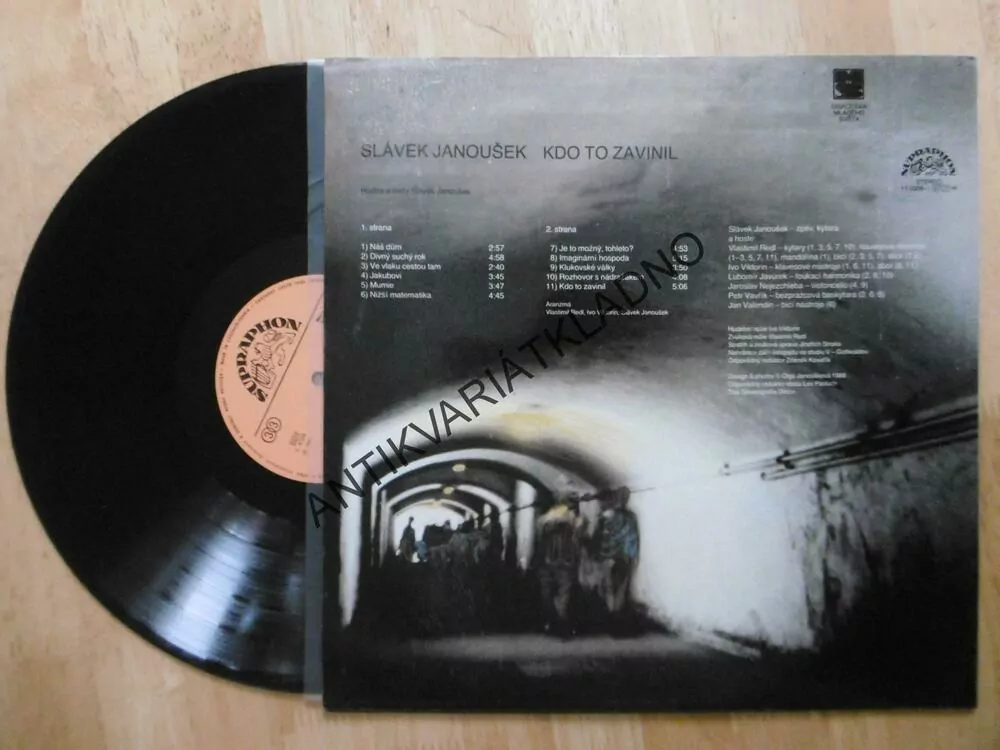 SLÁVEK JANOUŠEK, KDO TO ZAVINIL, LP LP