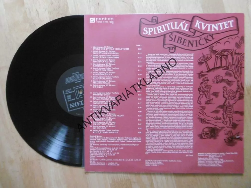 SPIRITUÁL KVINTET, ŠIBENIČKY, LP