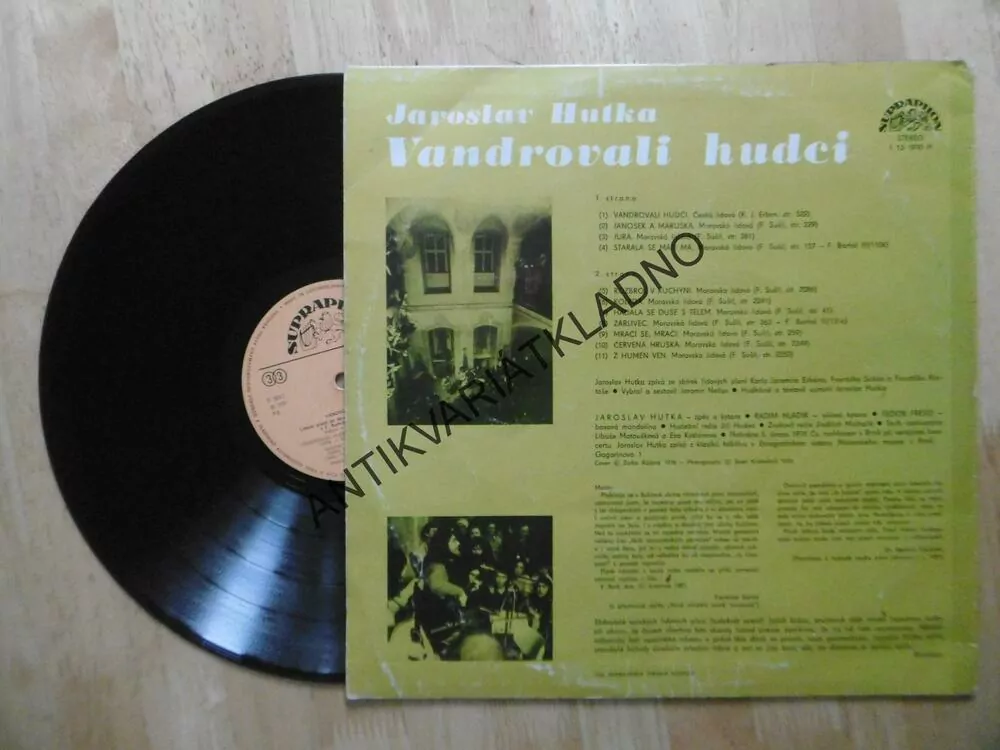 JAROSLAV HUTKA, VANDROVALI HUDCI, LP