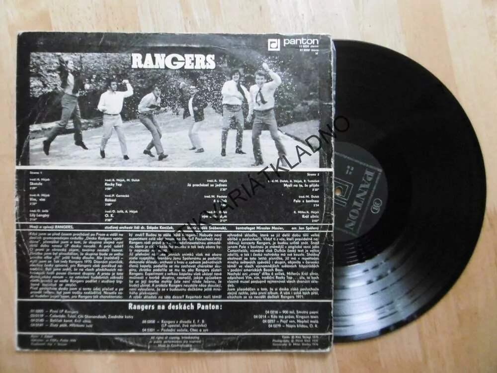 RANGERS, KRÁL SILNIC A DALŠÍ, LP