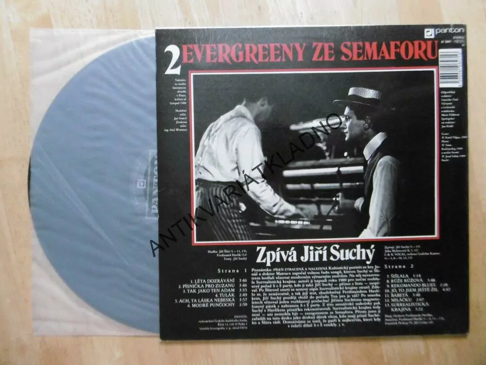 EVERGREENY ZE SEMAFORU,2., ZPÍVÁ JIŘÍ SUCHÝ, LP