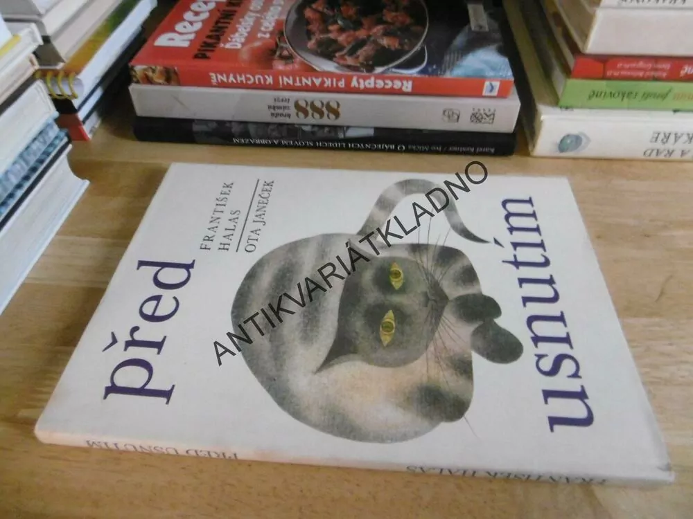 PŘED USNUTÍM, FRANTIŠEK HALAS, OTA JANEČEK, **an