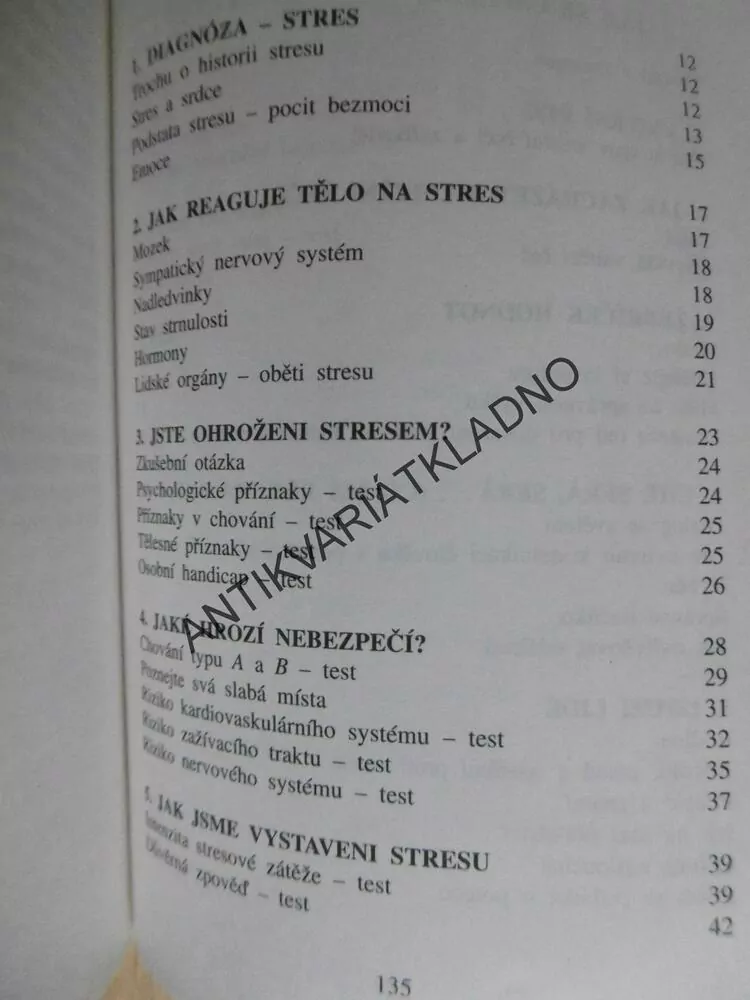 CO JE STRES A JAK SE MU VYHNOUT, TESTY A ANTISTRESOVÉ PROGRAMY, RENAUDOVÁ