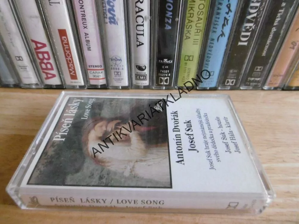 PÍSEŇ LÁSKY, JOSEF SUK, ANTONÍN DVOŘÁK, MC KAZETA