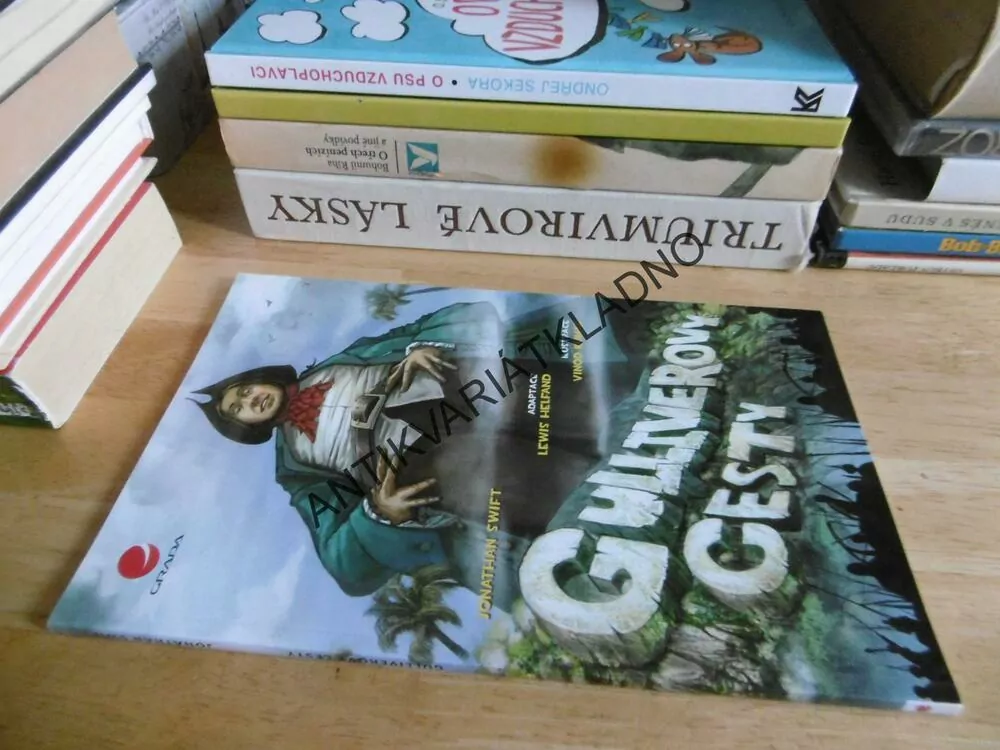 GULLIVEROVY CESTY, JONATHAN SWIFT, KOMIKS, LEWIS HELFAND, **an
