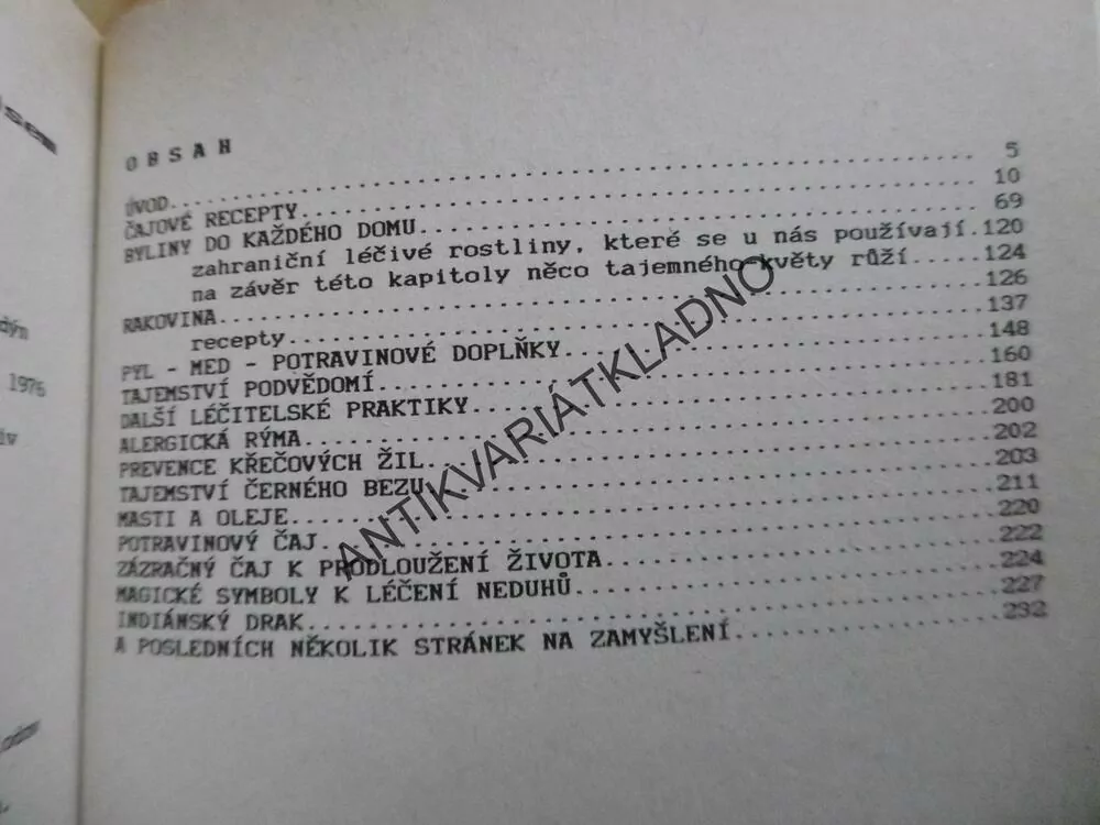 PAVLŮV BYLINÁŘSKÝ VŠEVĚD, PAVEL VÁŇA - VĚNOVÁNÍ A autogram, BYLINKY, **an
