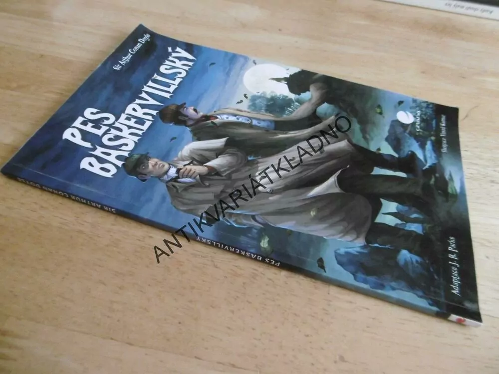 PES BASKERVILLSKÝ, SIR ARTHUR CONAN DOYLE, KOMIKS, J. R. PARKS, **an