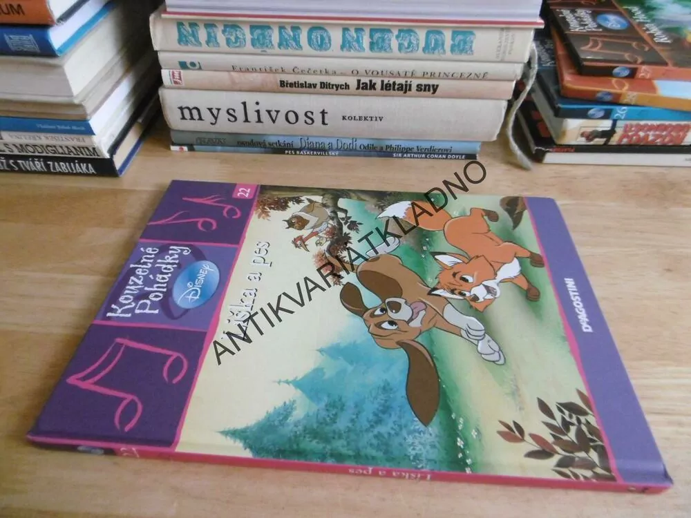 LIŠKA A PES, WALT DISNEY, BEZ CD, **an
