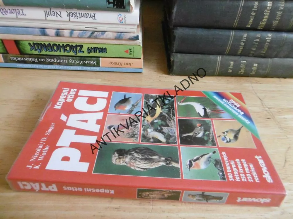 PTÁCI, KAPESNÍ ATLAS, J. NICOLAI, D. SINGER, K. WOTHE, **an