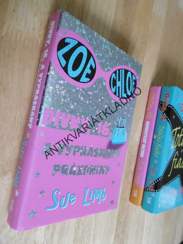 ZOE A CHLOE, DÍVKY 16, VYPRÁSKANÝ PRÁZDNINY, SUE LIMB