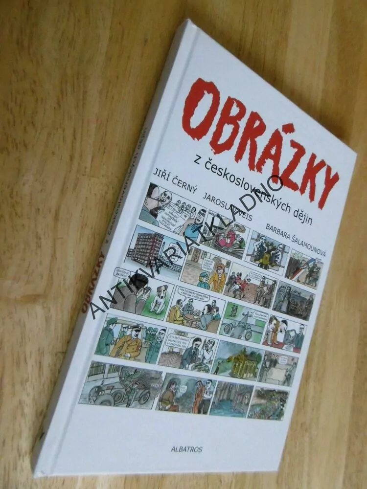 OBRÁZKY Z ČESKÝCH DĚJIN, ČERNÝ,VEIS,ŠALOMOUNOVÁ, KOMIKS,HISTORIE