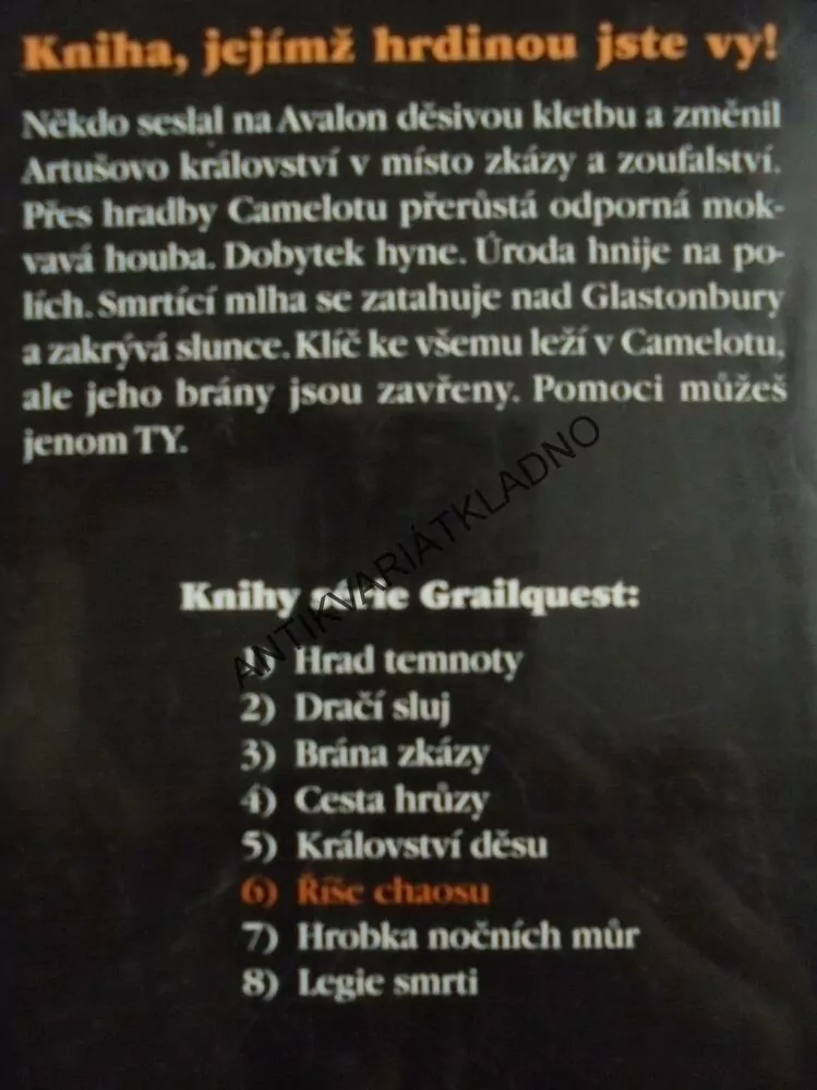 ŘÍŠE CHAOSU, 6., GRAILQUEST, J.H.BRENNAN