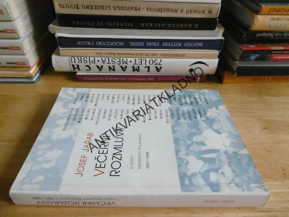 VEČERNÍ ROZMLUVY S HOSTY UNIVERZITY PALACKÉHO 1991 - 1996, JOSEF JAŘAB, **an