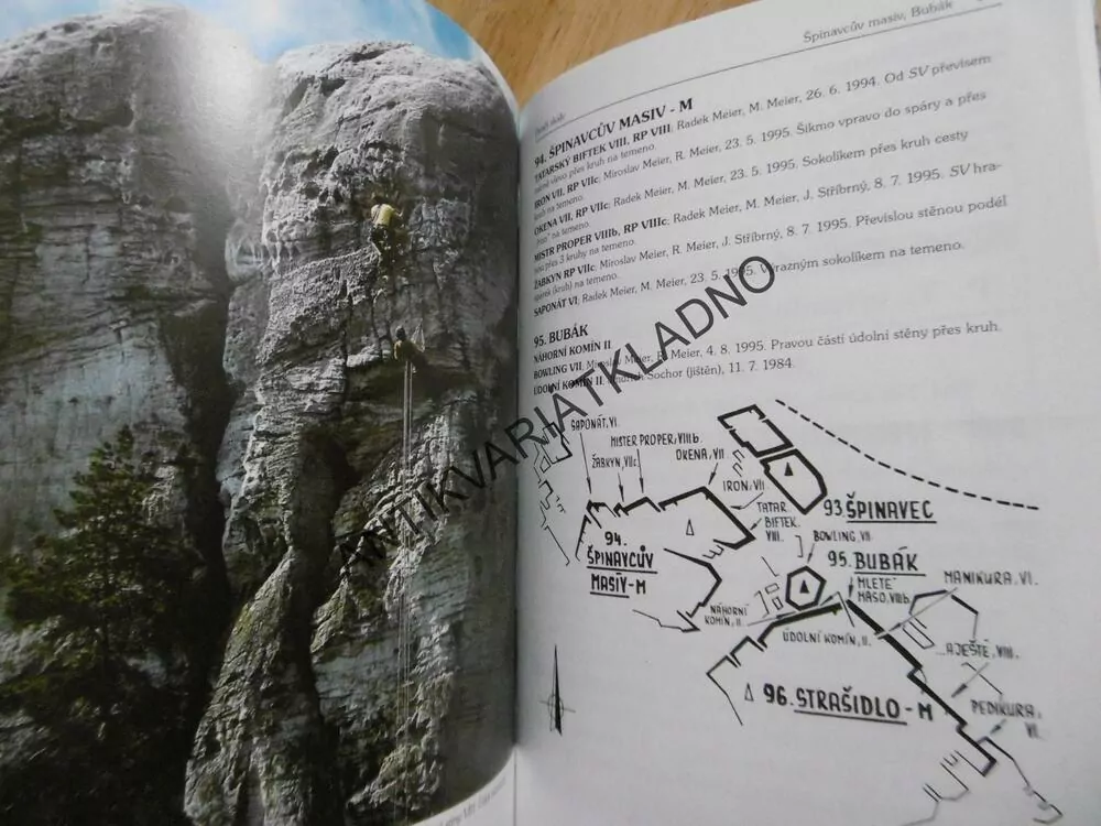 HRUBOSKALSKO, DRAČÍ SKÁLY, ZÁMECKÁ ROKLE, HOROLEZECTVÍ, HEJTMÁNEK,HOMOLKA,SOCHOR