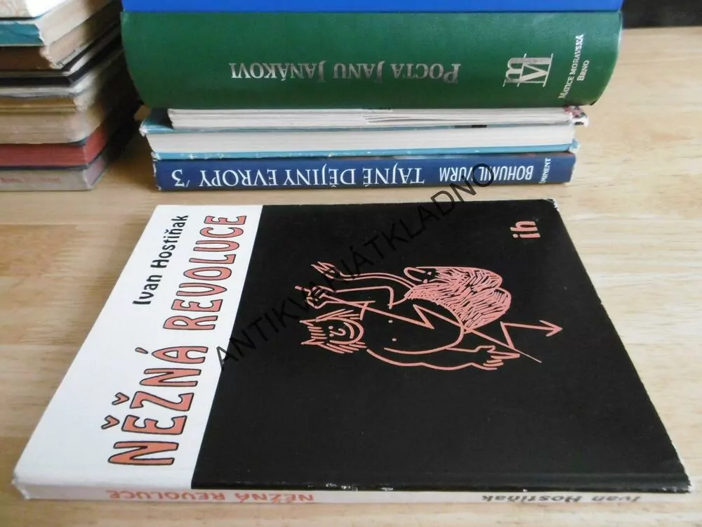 NĚŽNÁ REVOLUCE, IVAN HOSTIŇÁK,AUTOGRAM, **an