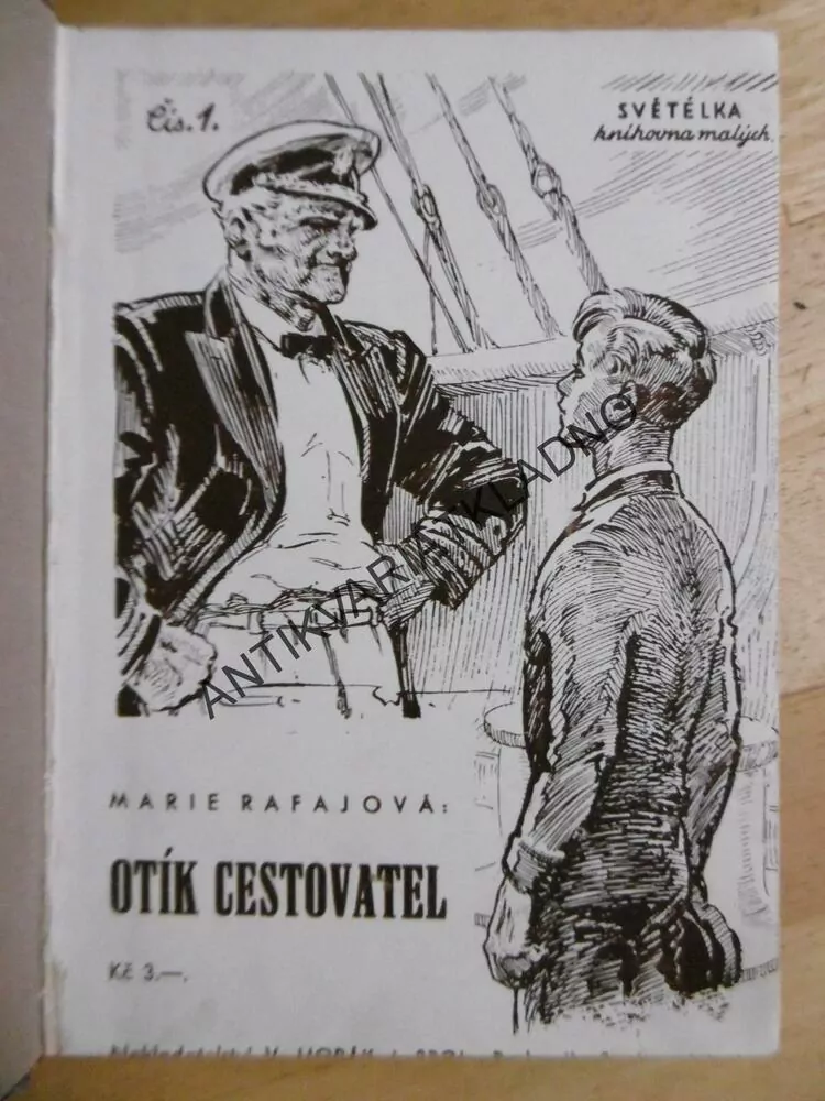 SVÁZANÉ POVÍDKY SVĚTÉLKA KNIHOVNA MALÝCH-  OTÍK CESTOVATEL, AJ.POVÍDKY, **an