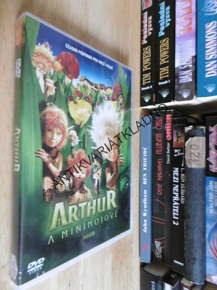 ARTHUR A MINIMOJOVÉ, DVD FILM
